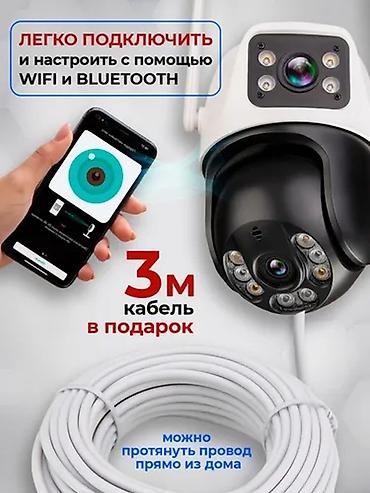 thinkware z5000 plus: Wi‑Fi камера с 2 линзами видеонаблюдения ver. 4×4 с поворотным — 4