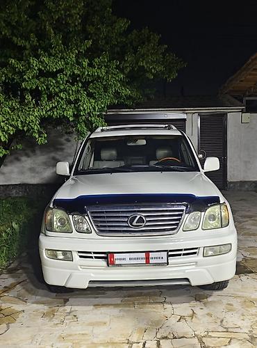 lexus 470 белый: Lexus LX: 2005 г., 4.7 л, Автомат, Бензин, Внедорожник — 1