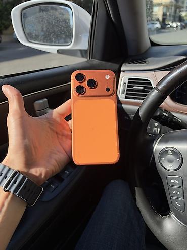 i̇phone telefon: IPhone 17 Pro, 256 GB, Narıncı, Zəmanət, Face ID, Sənədlərlə — 2