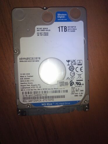 флешка на телефон fly: Daxili Sərt disk (HDD) Western Digital (WD), 1 TB, 2.5", Yeni