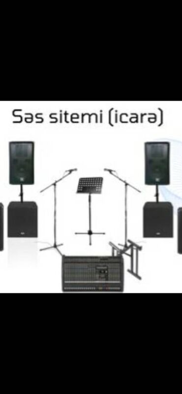Avadanlığın icarəsi: Səs sistemlərinin icaresi(səs gücləndiriciler) Tədbirlərinizin -da lalafo.az — 10 Avadanlığın icarəsi: Səs sistemlərinin icaresi(səs gücləndiriciler) Tədbirlərinizin — 10
