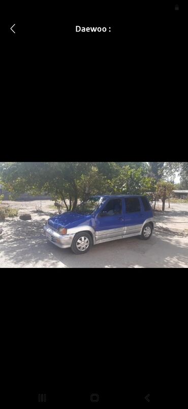 дэу матиз 1: Daewoo Tico: 1996 г., Механика, Бензин, Хетчбек