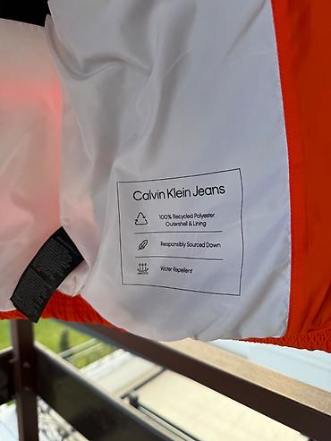 crivit helanke: Prodajem original Calvin Klein muški prsluk, narandžaste boje — 3