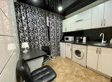 квартиры в рассрочку в бишкеке: 1 комната, 32 м², 104 серия, 1 этаж, Дизайнерский ремонт