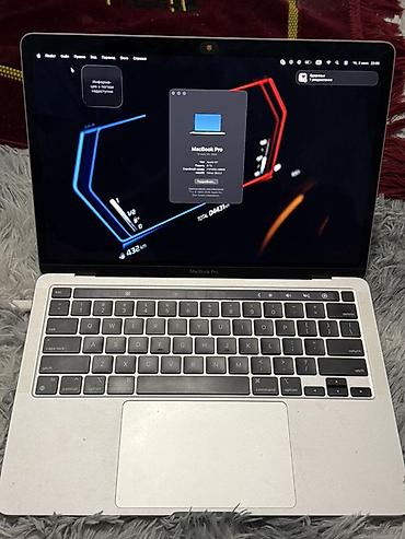 macbook air 2020: Apple MacBook Pro 13" (2020, M1) - Çip: Apple M1 - Operativ yaddaş: 8 — 4