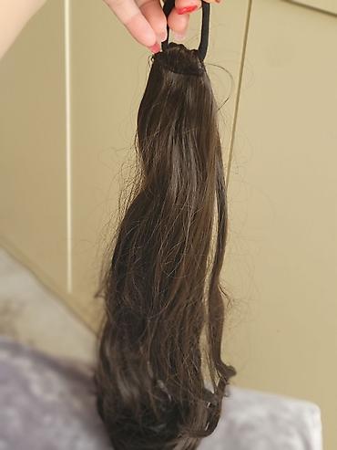 Gözəllik və sağlamlıq: Saç quyruğu üçün elastikli saç əlavəsi (ponytail extension) - Rəng — 2