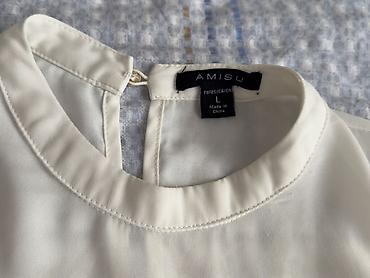 alt geyim: AMISU qadın bluzası - Rəng: krem/ivory - Ölçü: L (etiketdə — 2