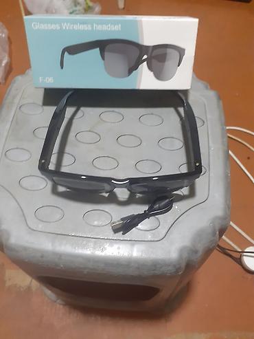 Qulaqcıqlar: F-06 “Glasses Wireless Headset” – Bluetooth eynək qulaqlıq Məhsul — 1