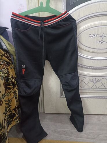 мужские штаны на резинке: Штаны, Корея, Зима