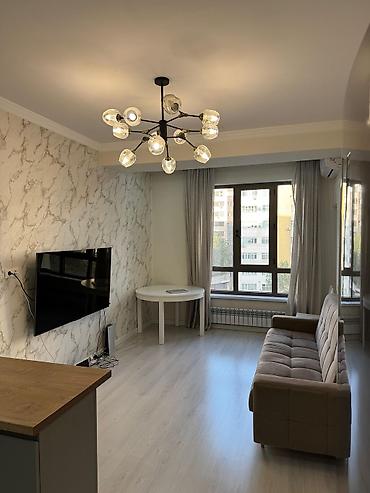 кыварти: 2 комнаты, 56 м², Ак-Кеме Элитка, 4 этаж, Свежий ремонт — 1