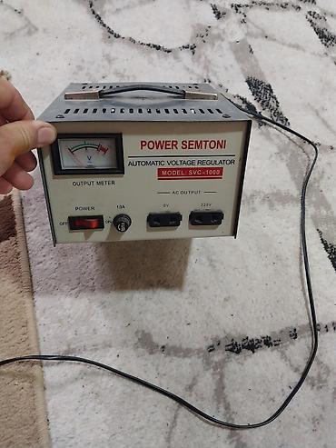 İşlənmiş, Ev üçün, 1 faza, Gərginliy stabilizatoru, 220 V, Ünvandan götürmə, Kredit yoxdur lalafo.az -da İşlənmiş, Ev üçün, 1 faza, Gərginliy stabilizatoru, 220 V, Ünvandan götürmə, Kredit yoxdur