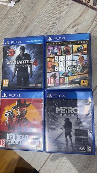 uncharted turkce: PS4 oyun diskleri dəsti - Uncharted 4: A Thief’s End – üçüncü şəxs — 1