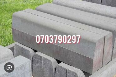 Дорожные бордюры: Дорожный бордюр, Прессованный, ЖБИ (Железобетонный), Новый — 4