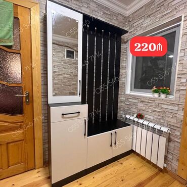 koridor üçün dolap: Yeni, Düz dolab, Dəhliz dolabı