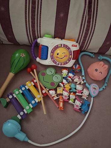 ayı çanta: Uşaq oyuncaqları dəsti - Fisher-Price interaktiv saat/oynaq — 2