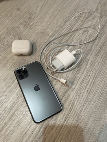 цена бу айфон 11: IPhone 11 Pro, Б/у, Space Gray, Кабель, 100 %