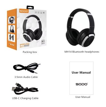 наушники оптом: Каптама, Жаңы, Электр зымсыз (Bluetooth), Классикалык