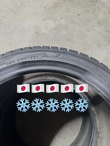 подушка самолёт: YOKOHAMA ICE GUARD IG70 🇯🇵🇯🇵🇯🇵 255/35/18 90Q❄️❄️❄️ Баасы 12 мин пара — 4