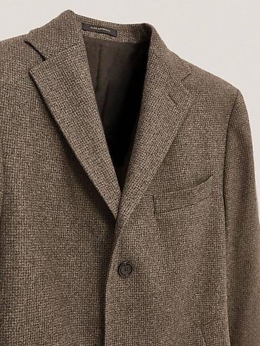 paltolar: Palto, Massimo Dutti, L, rəng - Qəhvəyi — 3