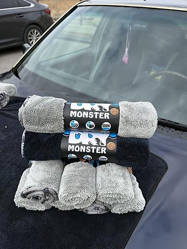 silk way: Микрофибровые полотенца MONSTER для авто - Профессиональные полотенца — 7