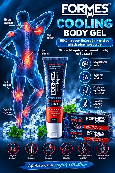 flower knows: İran🇮🇷 istehsali FORMES Cooling Body Gel 2 in 1 – bədən üçün soyuducu — 1