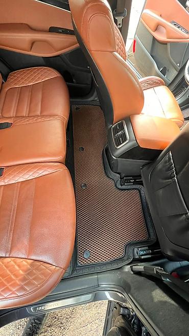 starline s96 v2: Комплект автомобильных ковриков EVA (ячейка «соты») для Hyundai/KIA — 2