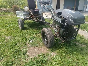 maşın sukanları: Motoblok əsasında hazırlanmış mini-traktor/arabali yük daşıyıcı - — 3