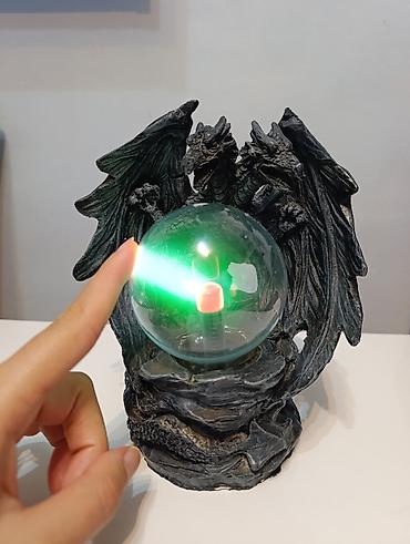 ofinger za stvari: Dekorativna lampa – “Zmajeva kristalna kugla” - Figura dva zmaja — 9