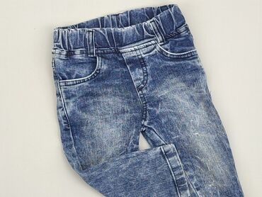 billie jeans indigo: Denim pants, 9-12 months, condition - Good