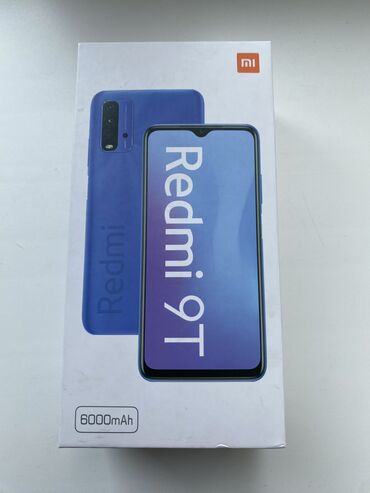 телефон хиоми: Xiaomi, Redmi 9T, Колдонулган, 128 ГБ, түсү - Жашыл, 2 SIM