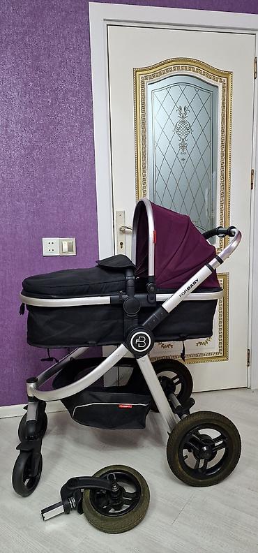 Модульные коляски: Uşaq arabası – FORBABY (bənövşəyi/qaranlıq boz) Xüsusiyyətlər: - — 3