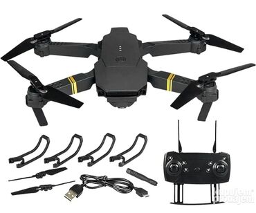 Dronovi: Dron 998 PRO 4K dual kamera GARANCIJA Dron 998 Dron-Dron sa 2 kamere — 3