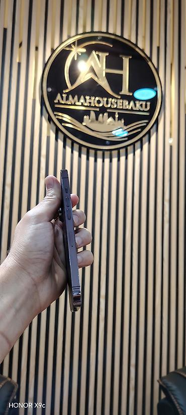 piltə: IPhone 14 Pro, 128 GB, Deep Purple, Simsiz şarj, Face ID, Sənədlərlə — 3