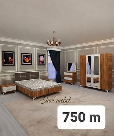 çarpayı: İkinəfərlik çarpayı, Termo, Dolab, 2 tumba, Azərbaycan, Yeni — 1