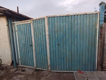 дверной замок: Металлические распашные ворота с калиткой - Конструкция — 1