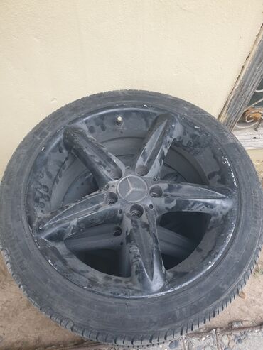 w210 disk teker: İşlənmiş Disk təkər Mercedes-Benz 225 / 45 / R 17, 5 Boltlu