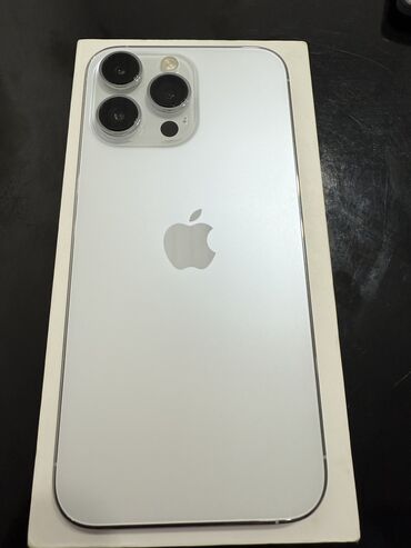 islenmis qaz piltesi: IPhone 14 Pro Max, 128 ГБ, White Titanium, Face ID