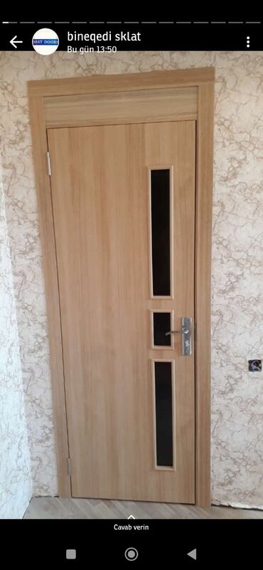 Otaq qapıları: Yeni Otaq qapısı Zamok ilə, Zəmanətli, Pulsuz quraşdırma, Rayonlara çatdırılma, Pulsuz çatdırılma -da lalafo.az — 14 Otaq qapıları: Yeni Otaq qapısı Zamok ilə, Zəmanətli, Pulsuz quraşdırma, Rayonlara çatdırılma, Pulsuz çatdırılma — 14