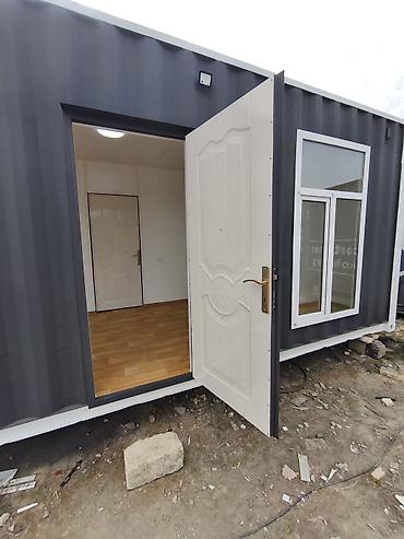 beton konteyner: 40 fut konteynerdən hazırlanmış modul ev/ofis - Ölçü: 12 m uzunluq — 4