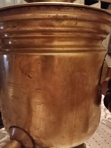 Qədim samovar, 1800 il, Mis, Vəziyyəti: Yaxşı