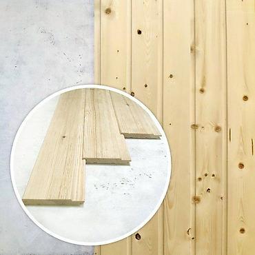 Вагонка: Вагонка, Сосна, Для стены, Другой профиль — 3