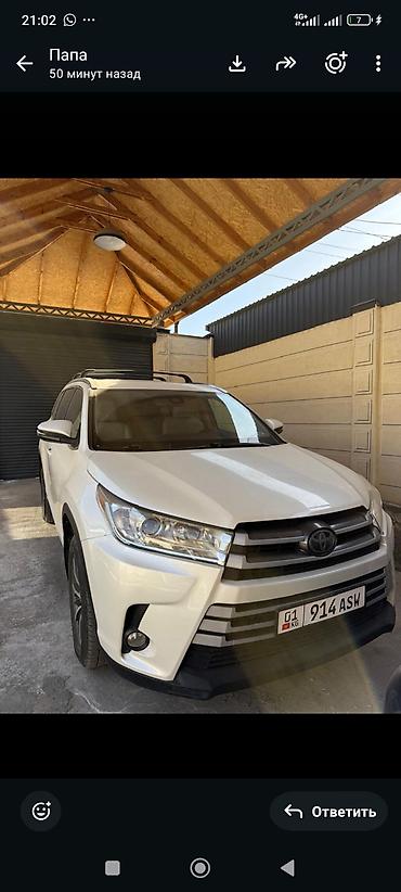 range rover 2017: Toyota Highlander: 2018 г., 3.5 л, Автомат, Бензин, Кроссовер — 3