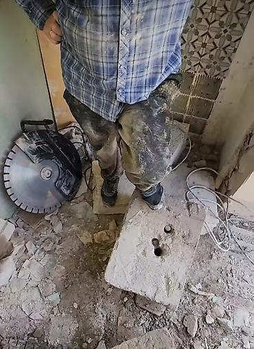 Beton işləri: Beton kesen beton deşen beton kesimi beton deşimi betonlarin kesilmesi — 7