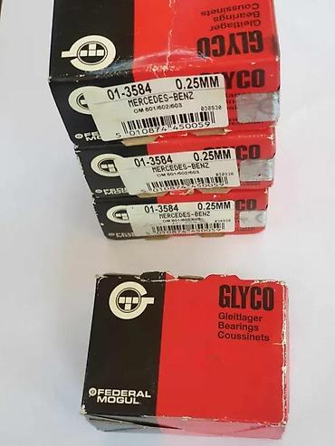 Delovi motora: LETECI LEZAJEVI MERCEDES 124 190 DIZEL SET 8KOMADA GLICO STD | — 1