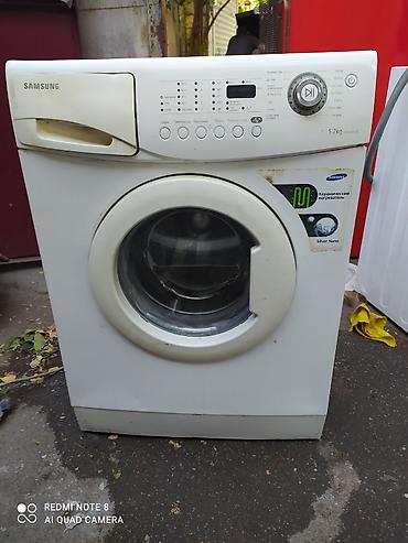 Paltaryuyan maşın Samsung, 5 kq, İşlənmiş, Avtomat, Qurutmasız, Kredit yoxdur, Ödənişli çatdırılma