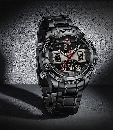 idman saatı: Naviforce kişi qol saatı – analoq və rəqəmsal göstəricilərin — 1
