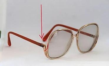 Naočare: Vtg Silhouette Retro ram za dioptrijske / naočare za sunce. Original — 3