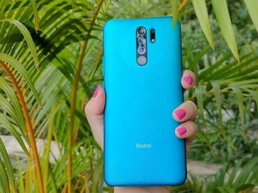 redmi 9c 64 gb qiymeti: Xiaomi Redmi 9, 64 GB, rəng - Göy, 
 Barmaq izi, Face ID, İki sim kartlı