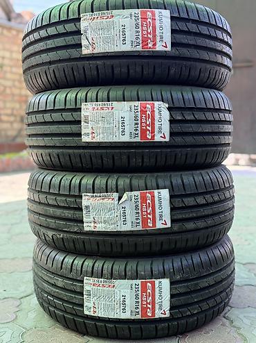 60: Шины 235 / 60 / R 16, Лето, Новый, Комплект, Легковые, Корея, Kumho — 1