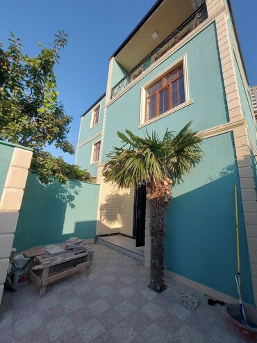 Həyət evləri və villaların satışı: 3 mərtəbəli fərdi yaşayış evi - Ümumi görünüş: Müstəqil həyət evi — 3